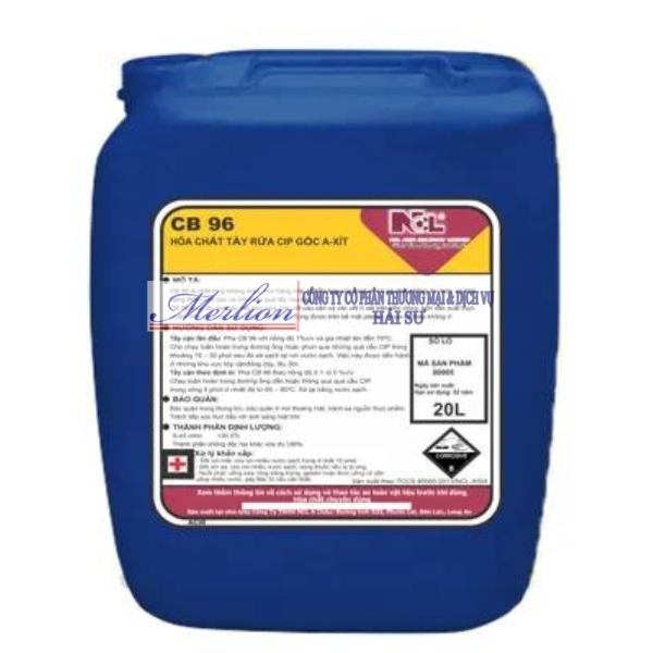 HÓA CHẤT TẨY RỬA CIP GỐC ACID - CB 96