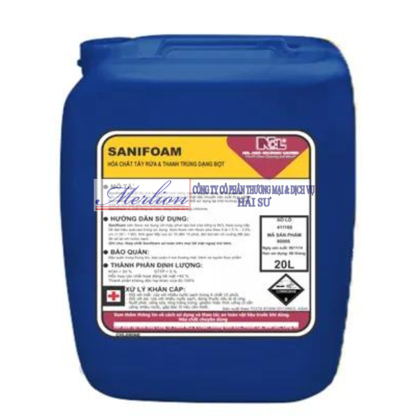 HÓA CHẤT TẨY RỬA KHỬ TRÙNG DẠNG BỌT – SANIFOAM