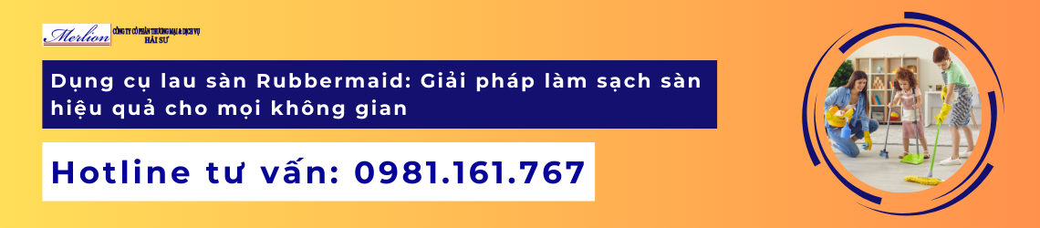 Dụng cụ lau sàn Rubbermaid Giải pháp làm sạch sàn hiệu quả cho mọi không gian